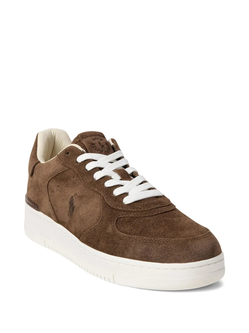 Suede Low-Top Lace-Up