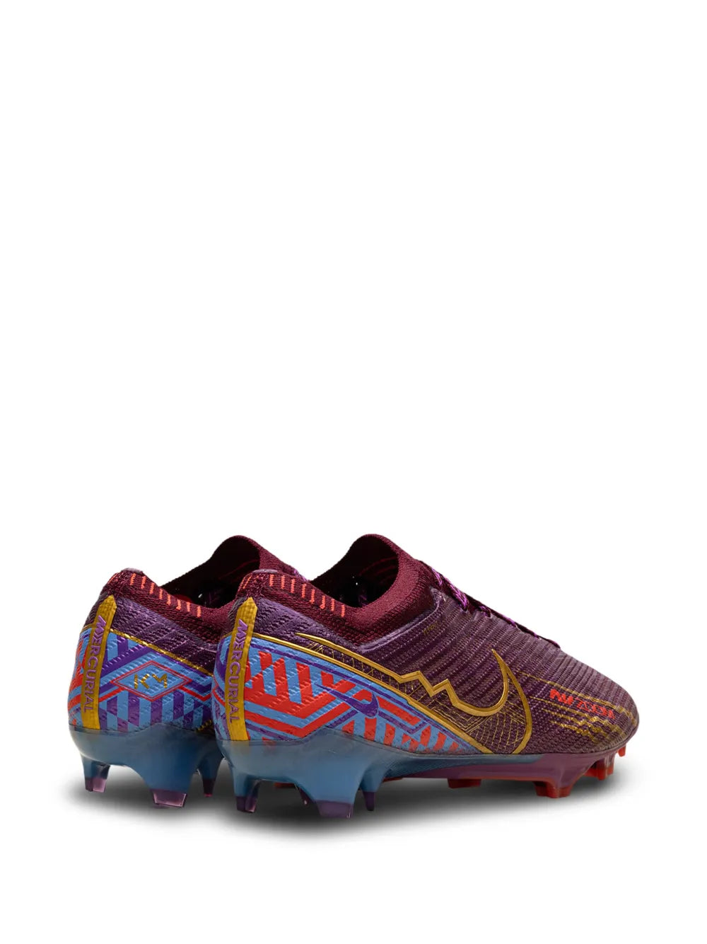 Zoom Mercurial Vapor 15 Elite Km Fg Cleats Mbappe Dark Beetroot