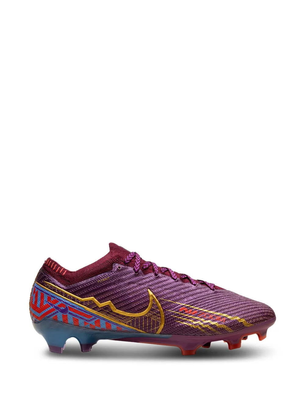 Zoom Mercurial Vapor 15 Elite Km Fg Cleats Mbappe Dark Beetroot