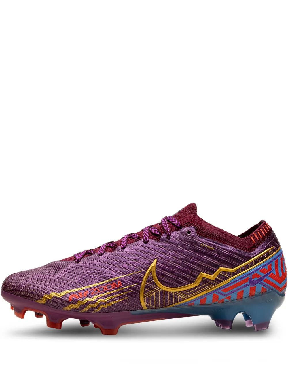 Zoom Mercurial Vapor 15 Elite Km Fg Cleats Mbappe Dark Beetroot