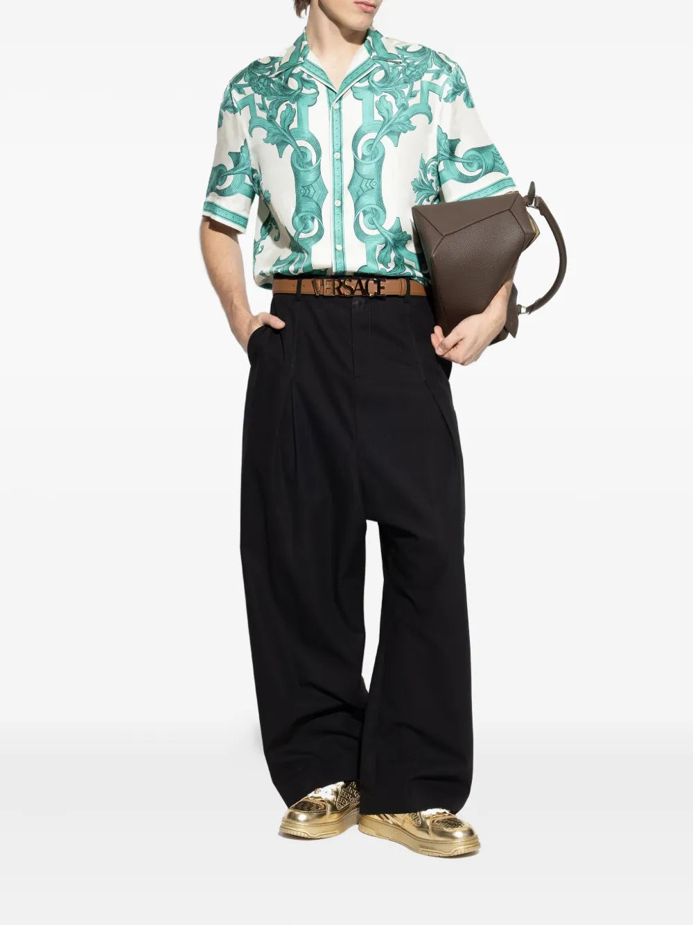 Greca-Detail Leather