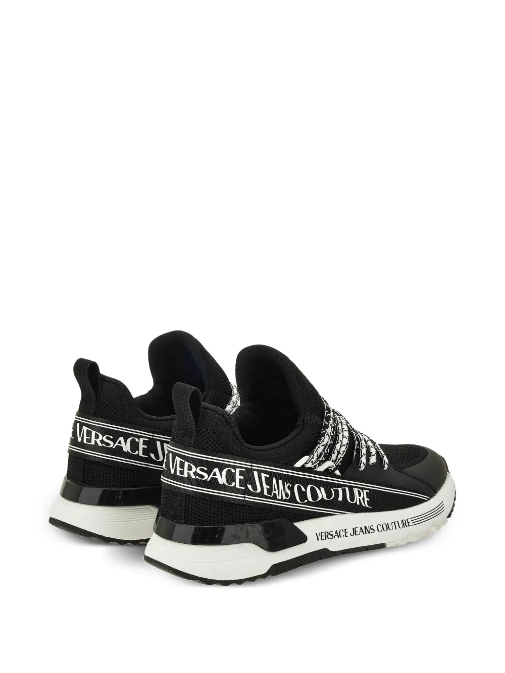Jeans Couture Lace-Up Logo