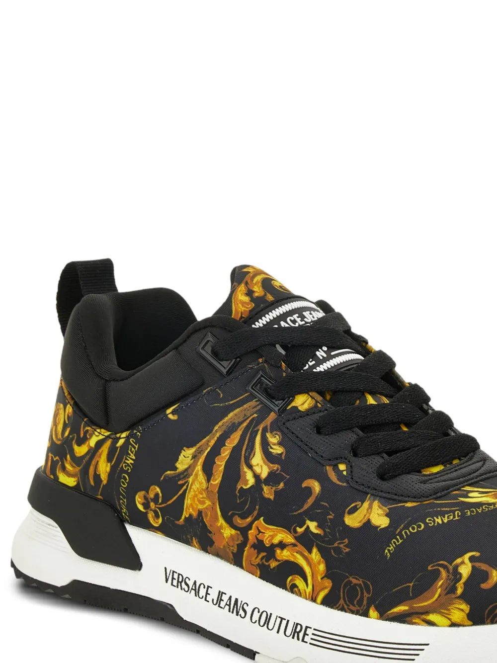 Jeans Couture Baroque-Print
