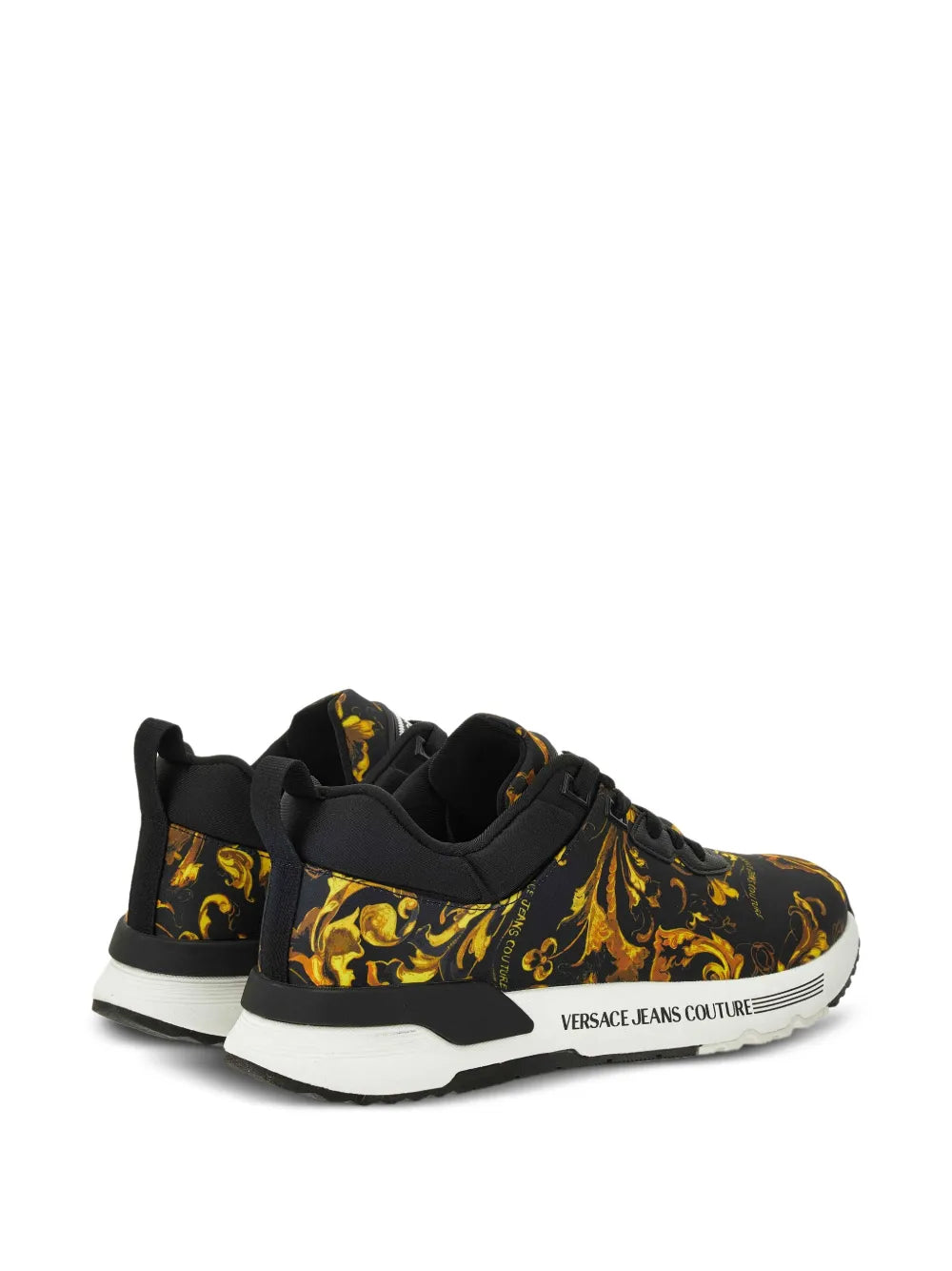 Jeans Couture Baroque-Print