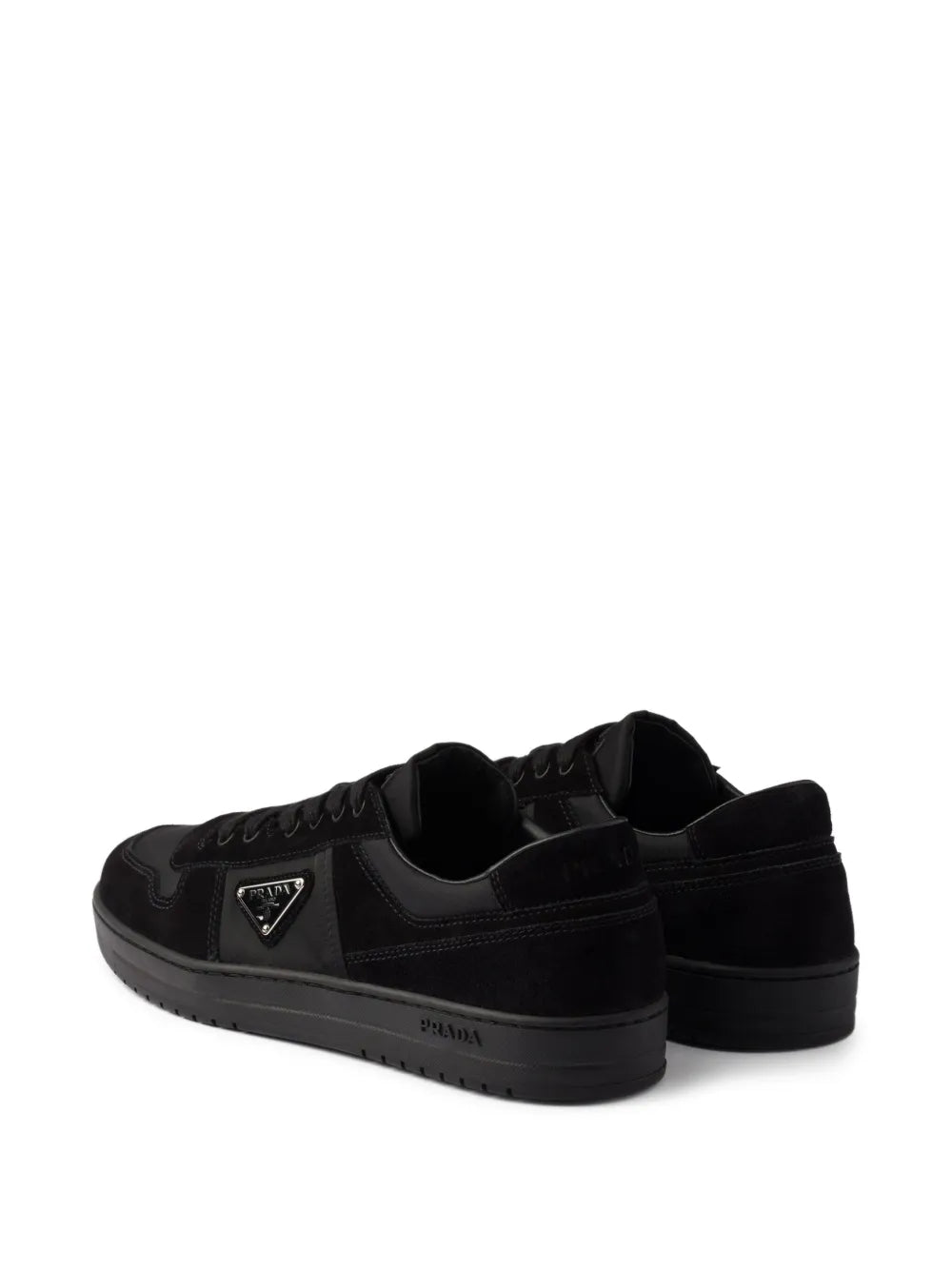 Downtown Triangle-Logo Suede