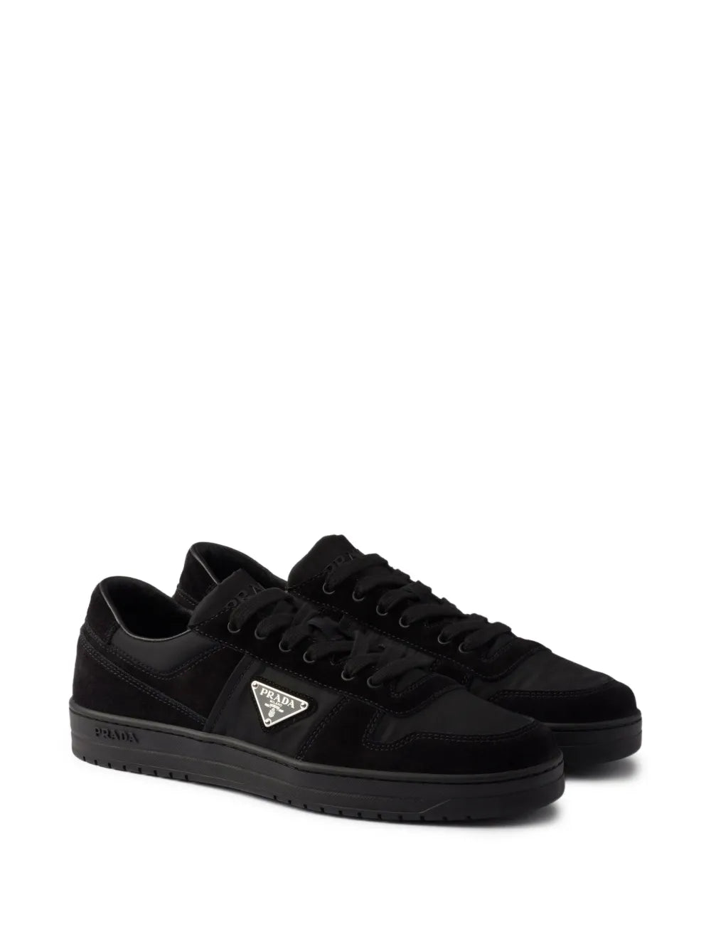 Downtown Triangle-Logo Suede