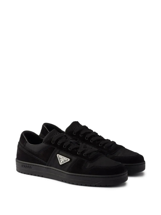 Downtown Triangle-Logo Suede
