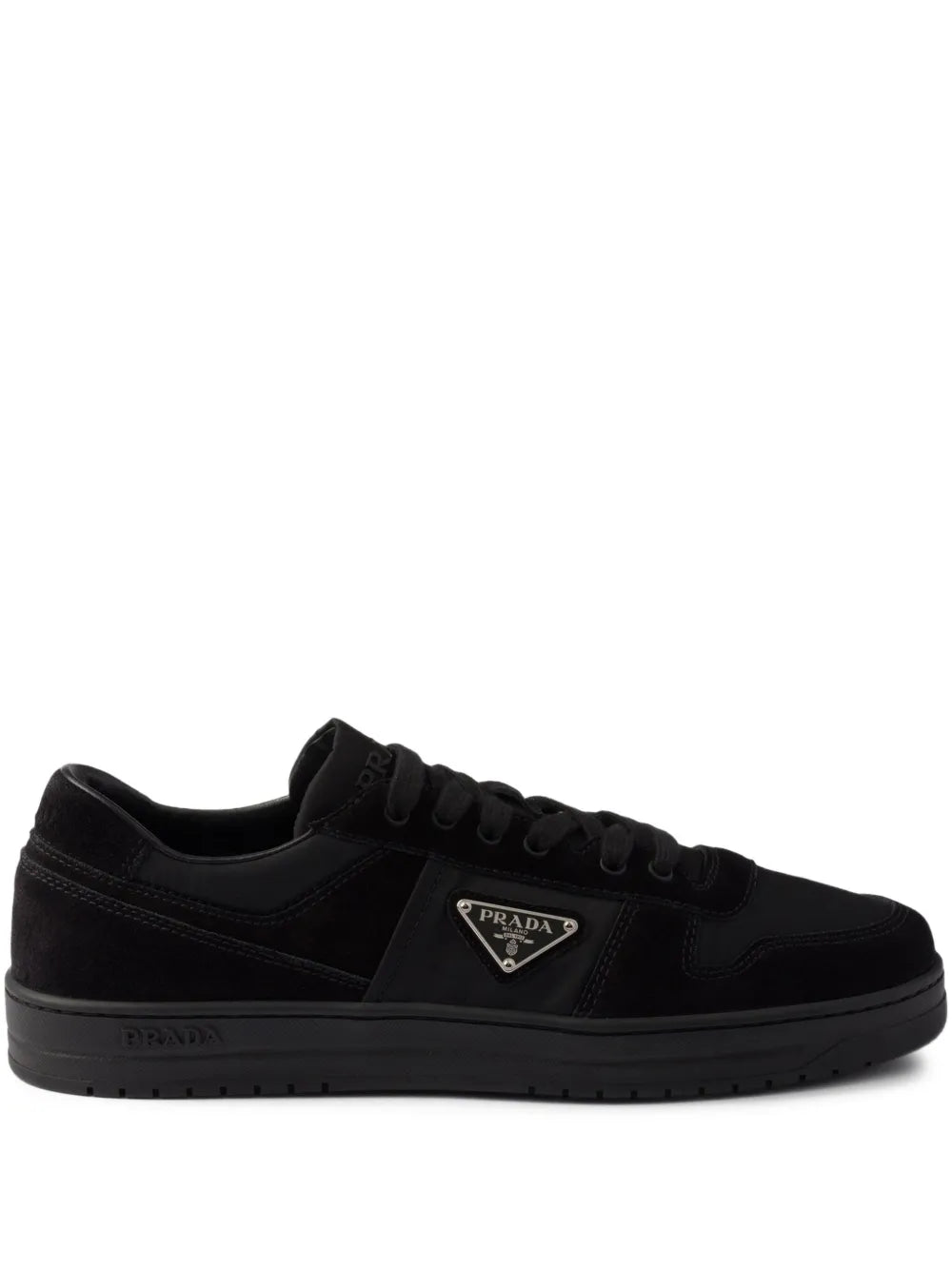 Downtown Triangle-Logo Suede