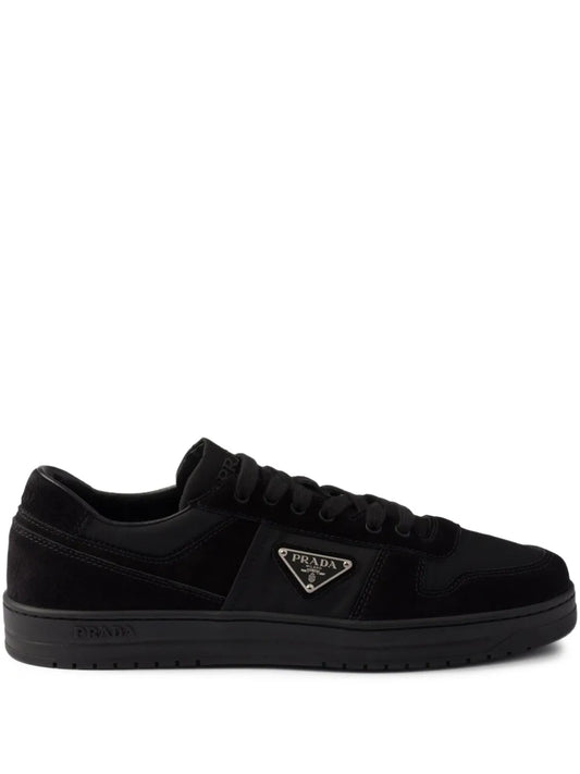 Downtown Triangle-Logo Suede