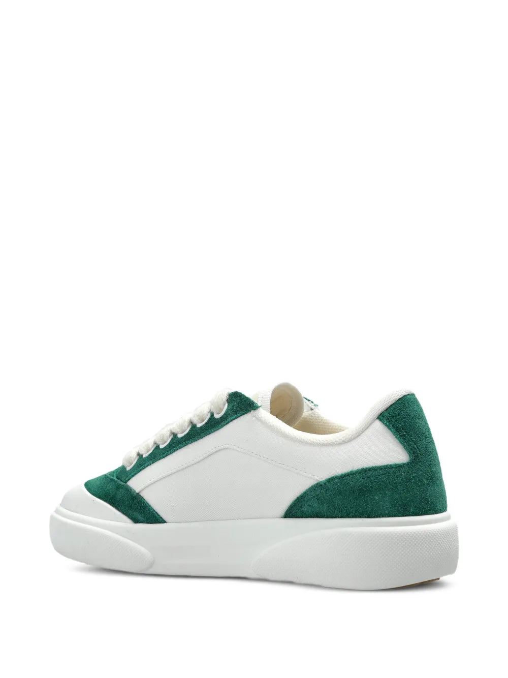 Suede Leather Panelled