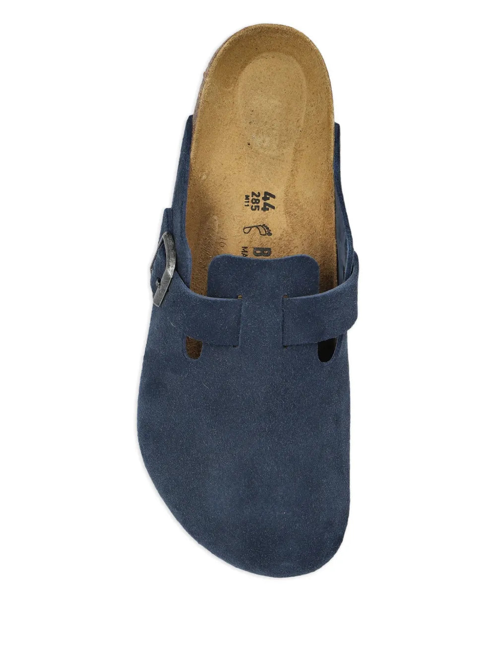 Boston Buckle Suede Slip-Ons