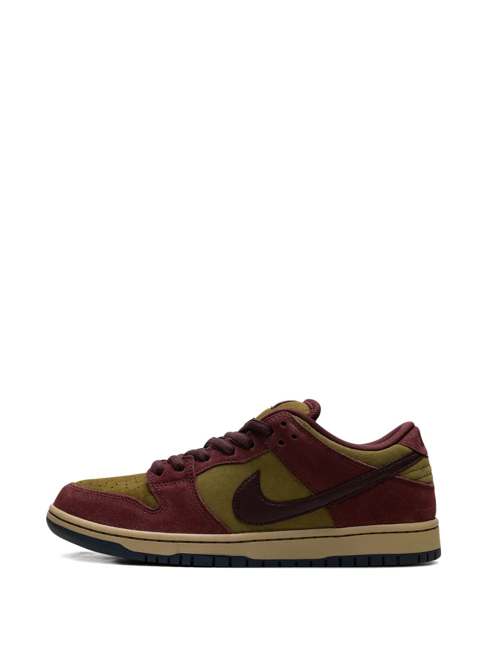 Sb Dunk Low Burgundy Crush/Olive Flak