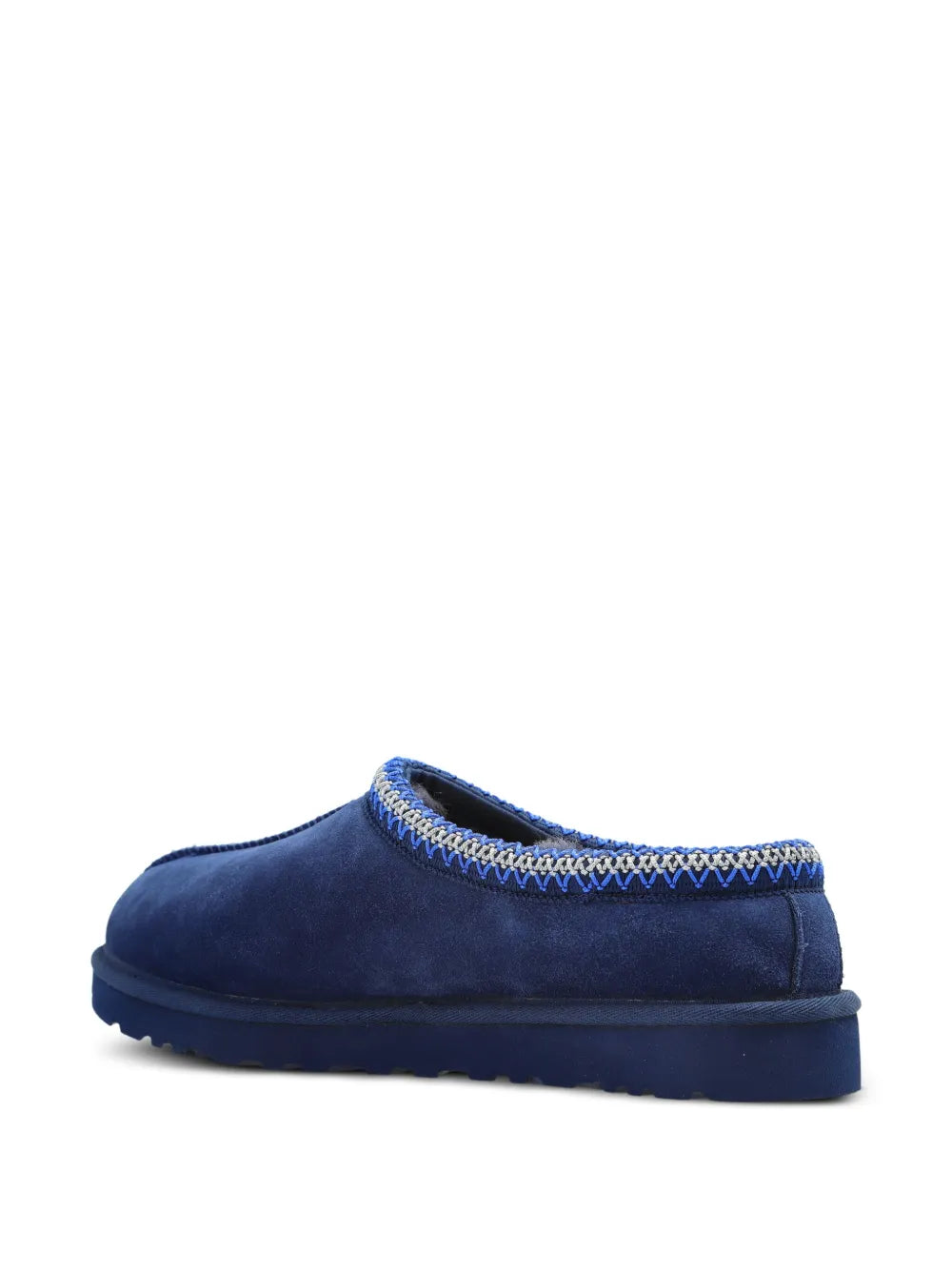 Suede Stitched Slippers