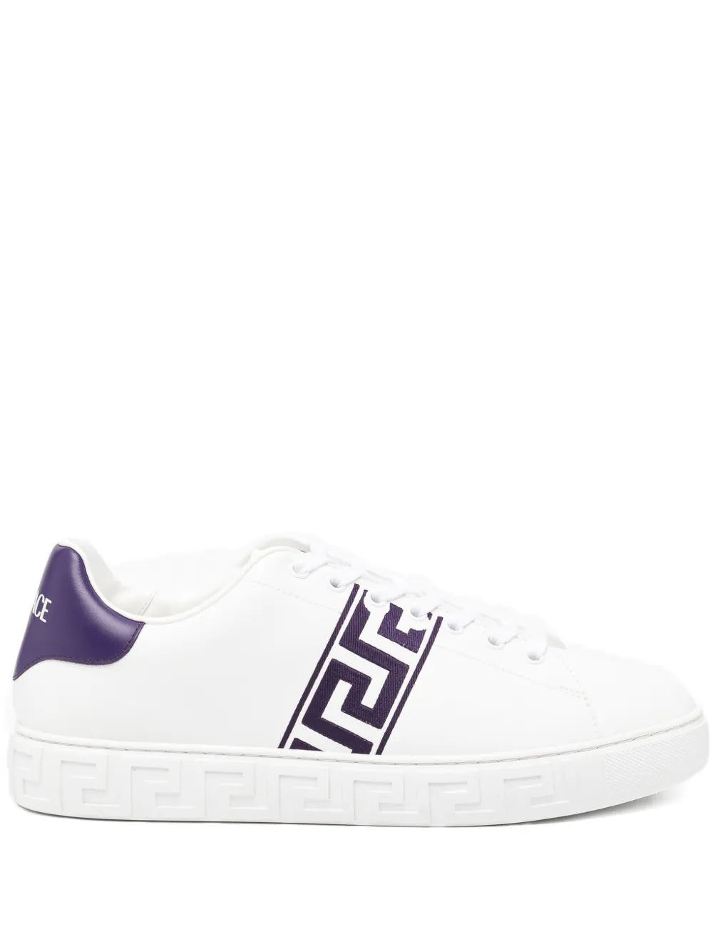 Greek Key Stripe Trainers