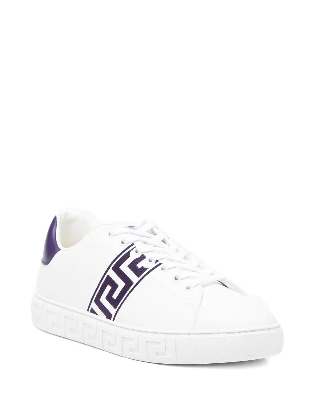 Greek Key Stripe Trainers