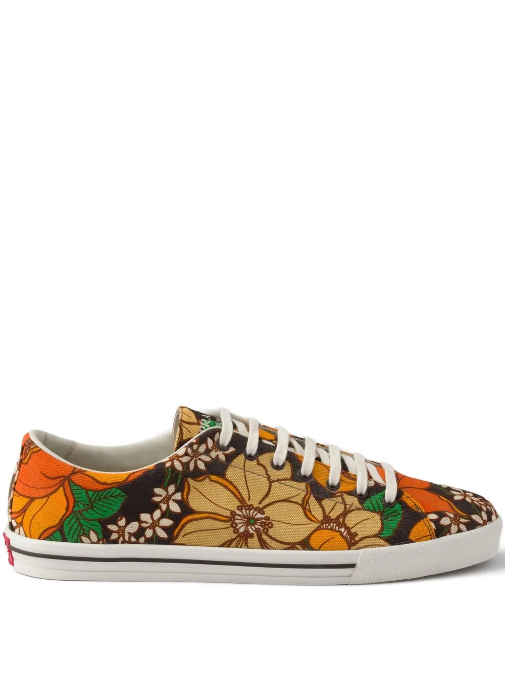 Floral-Print Canvas