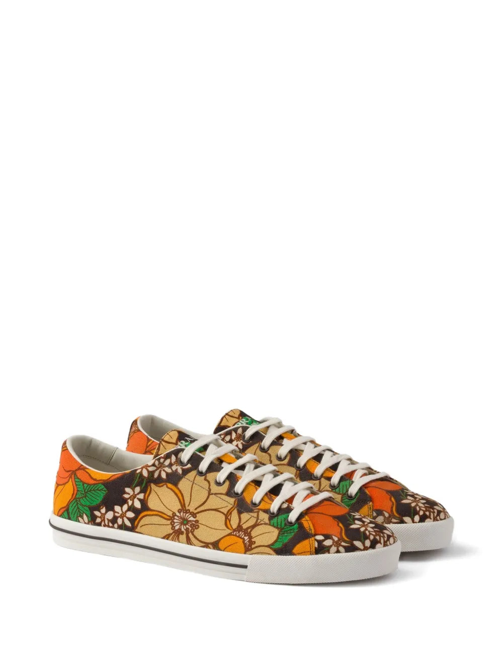 Floral-Print Canvas