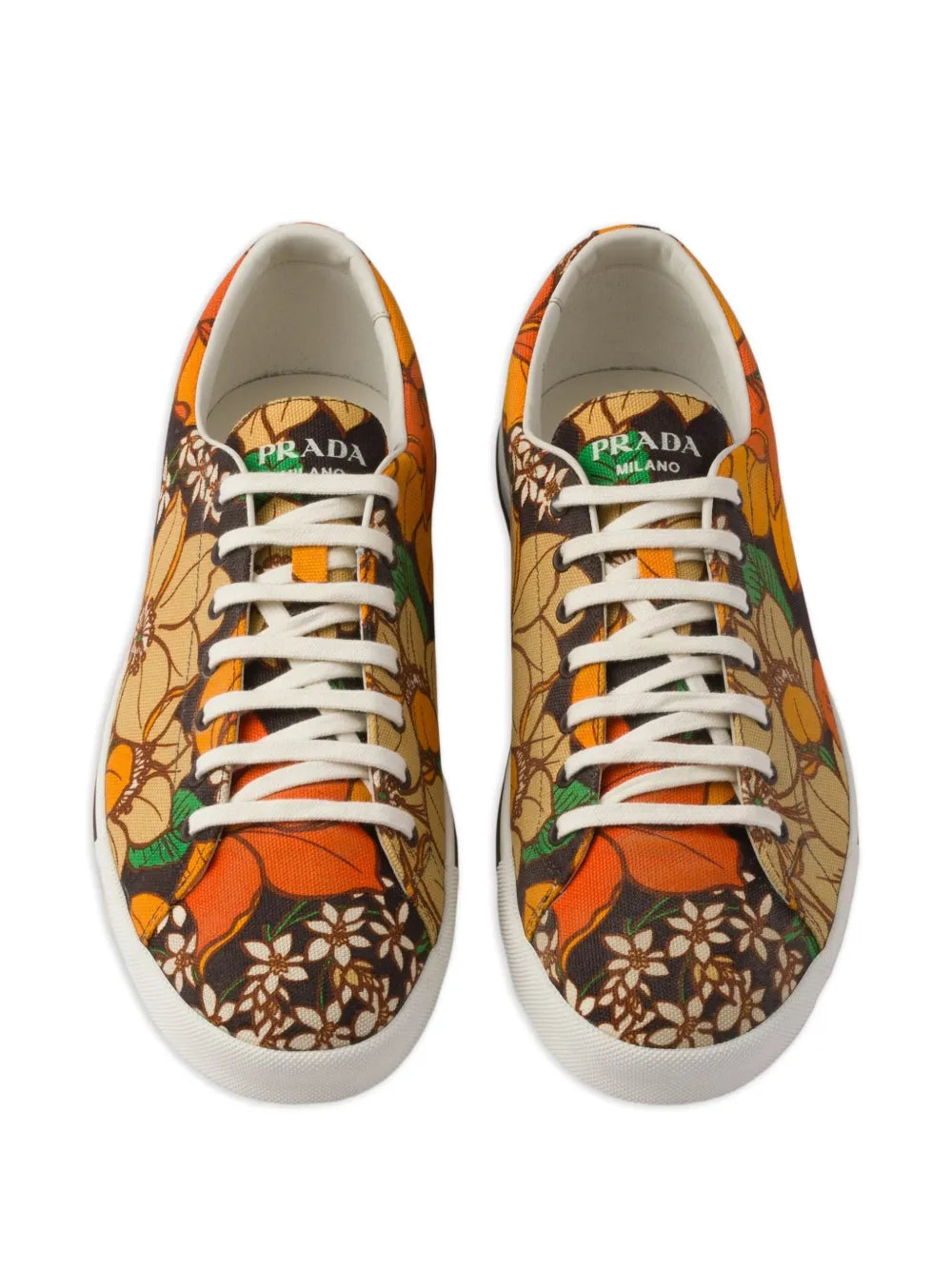 Floral-Print Canvas