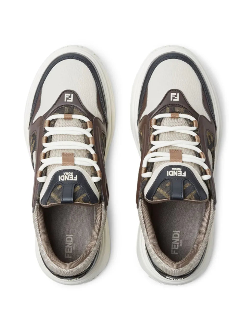 Force Ff-Pattern Leather Low-Top