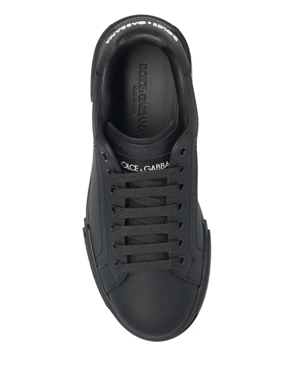 Logo-Detail Leather