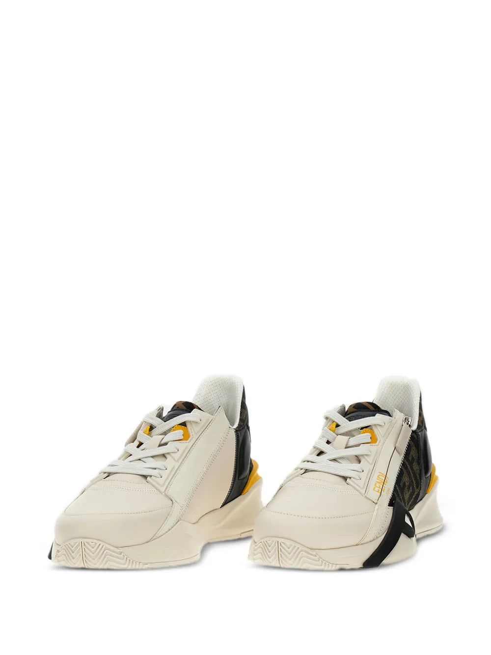 Flow Leather Panelled