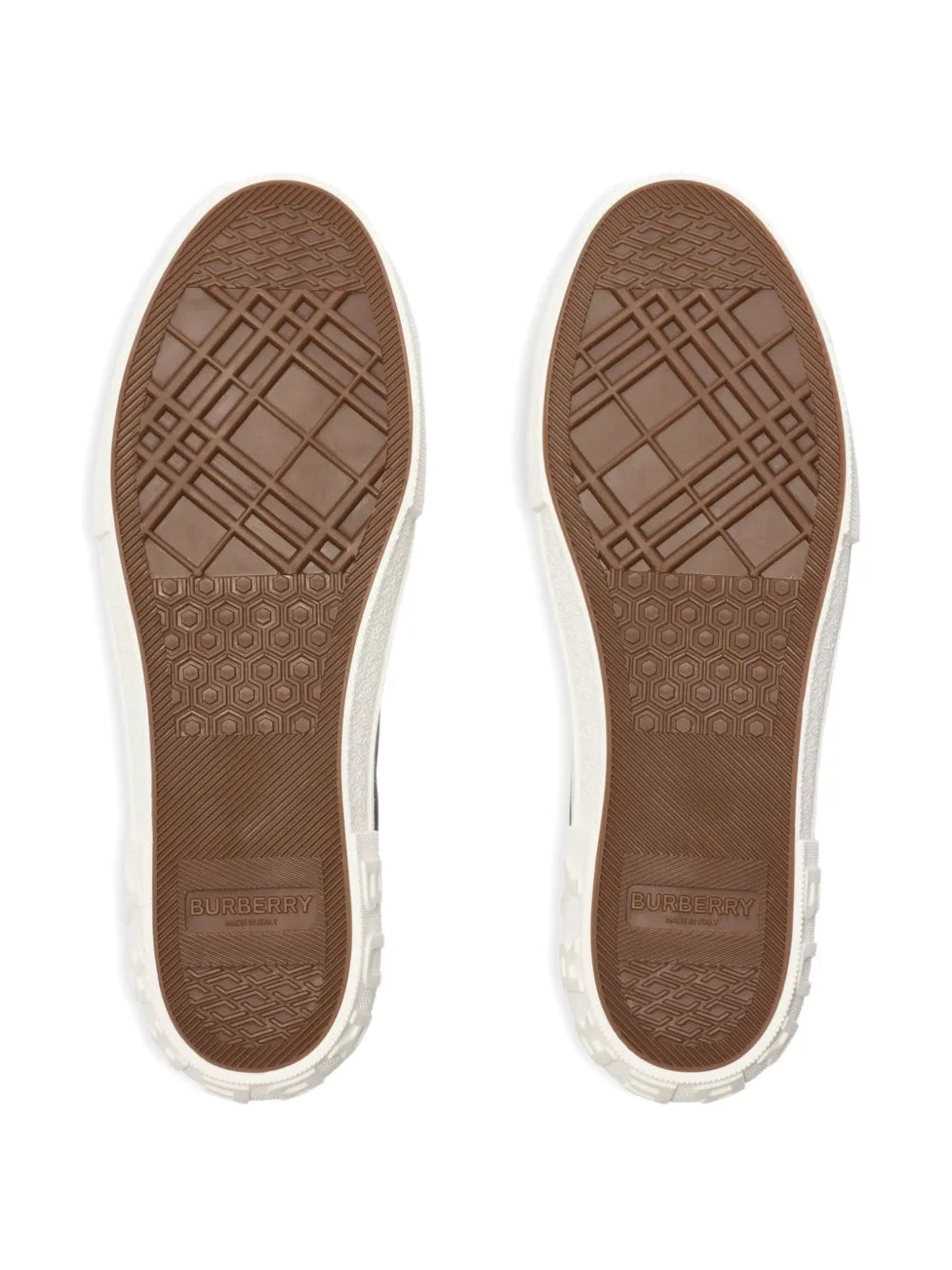 Check-Pattern Lace-Up