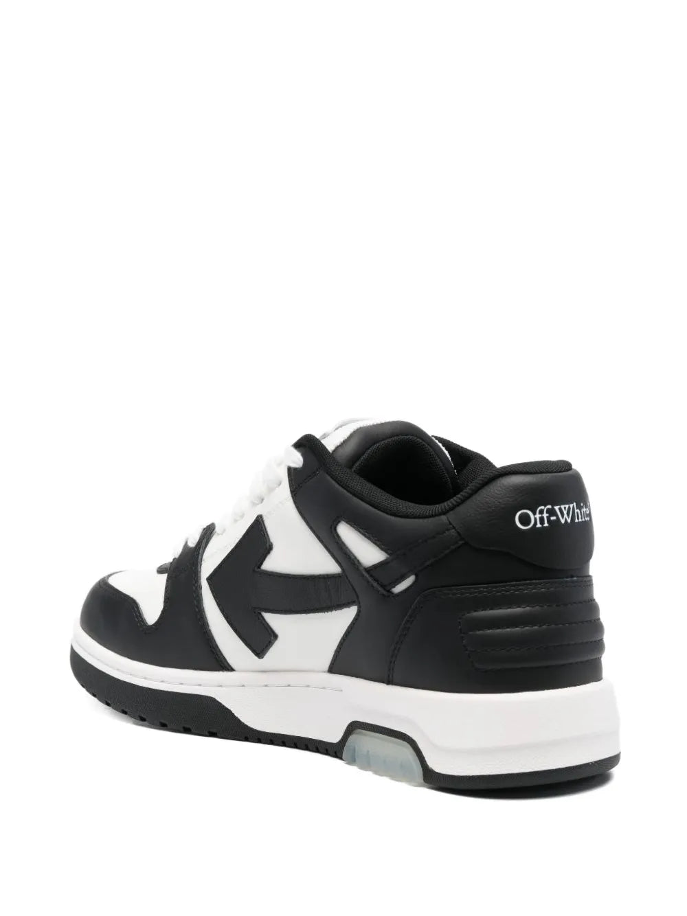 Out Of Office Arrow-Detail Leather Low-Top