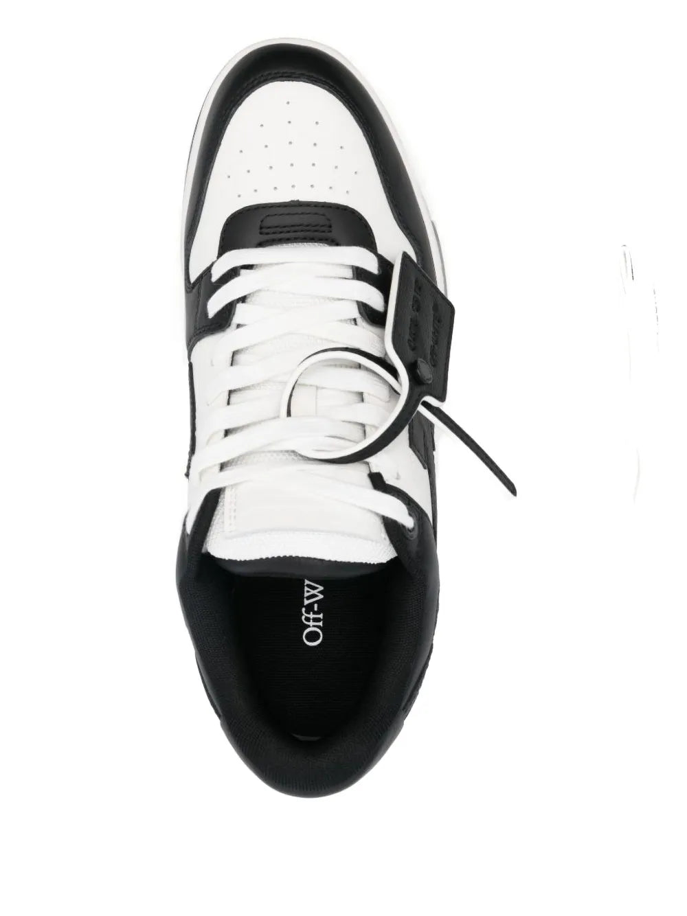 Out Of Office Arrow-Detail Leather Low-Top