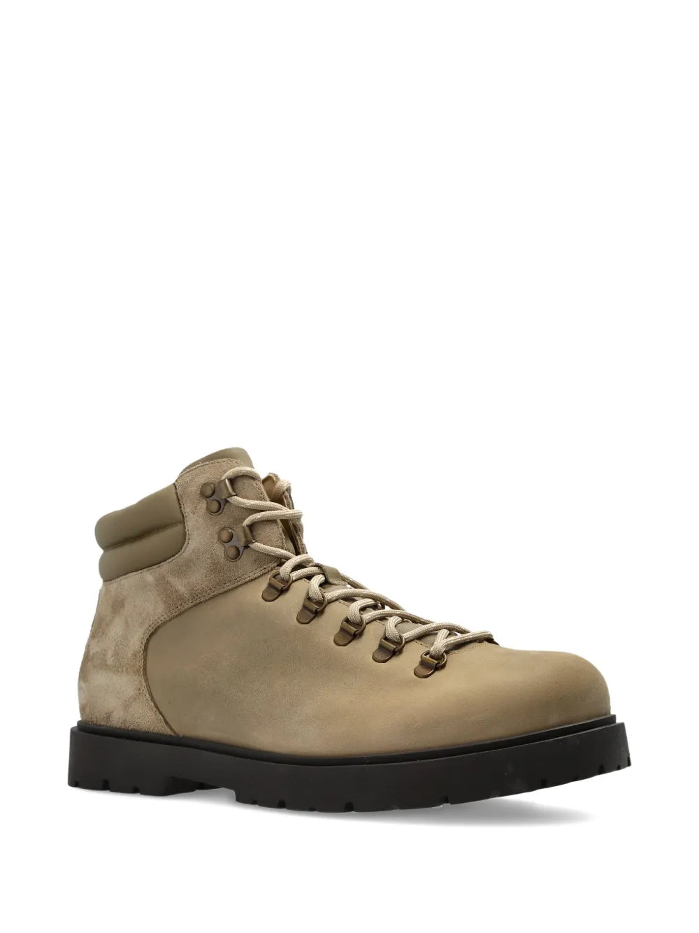 Lace-Up Padded Collar Boots