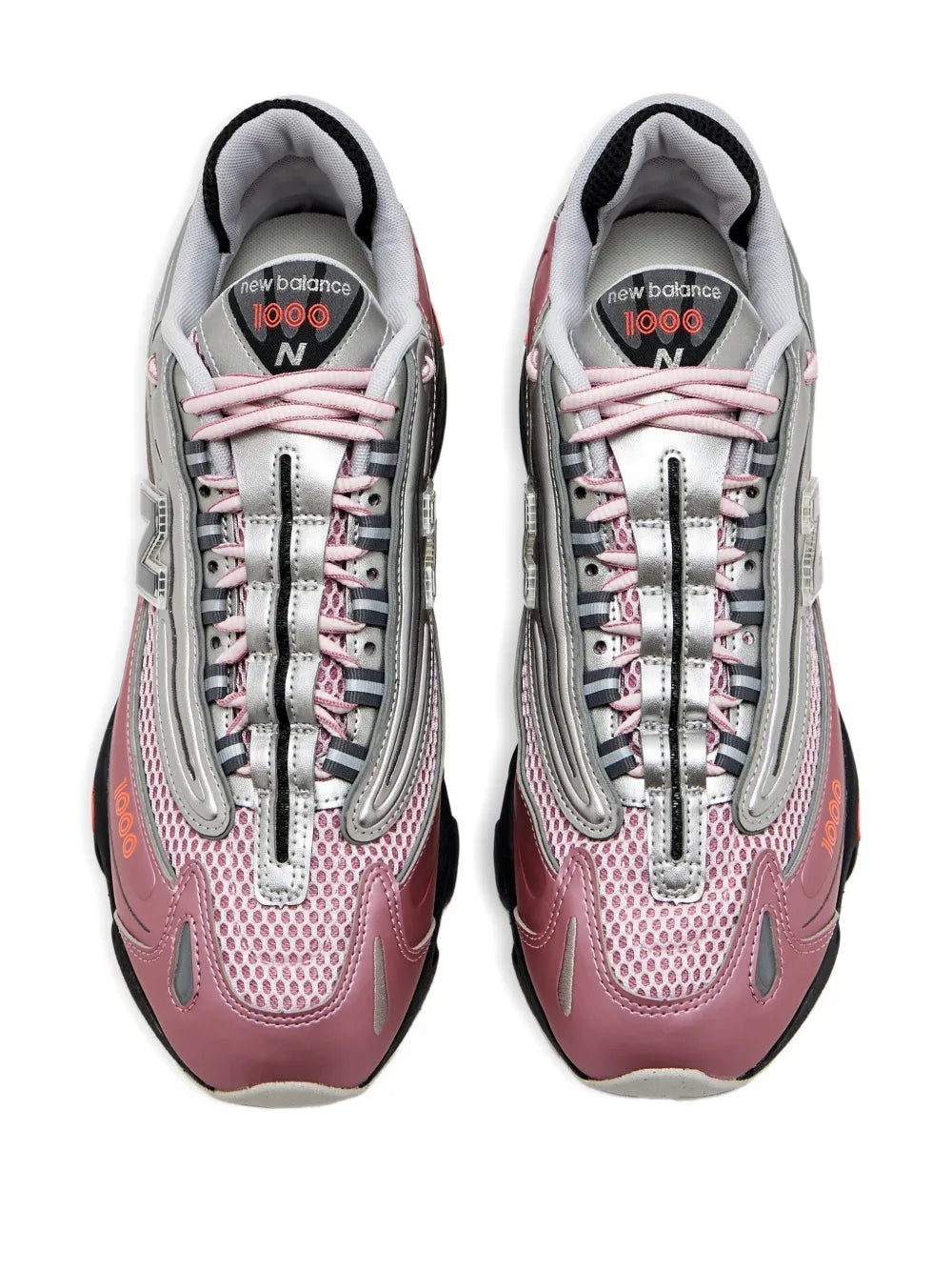 1000 Metallic Lace-Up