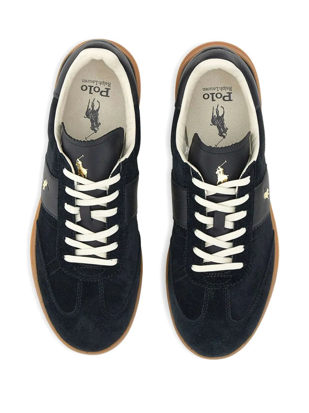 Logo-Detail Leather