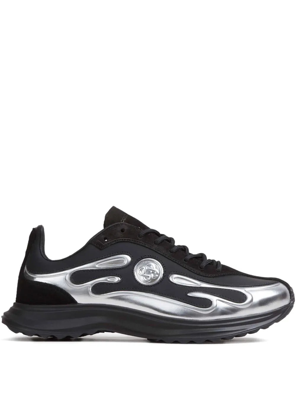Flame-Appliqu?Sneakers