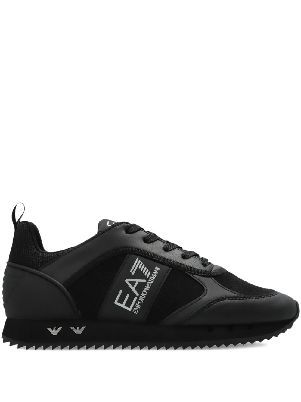 Logo-Print Lace-Up Trainers