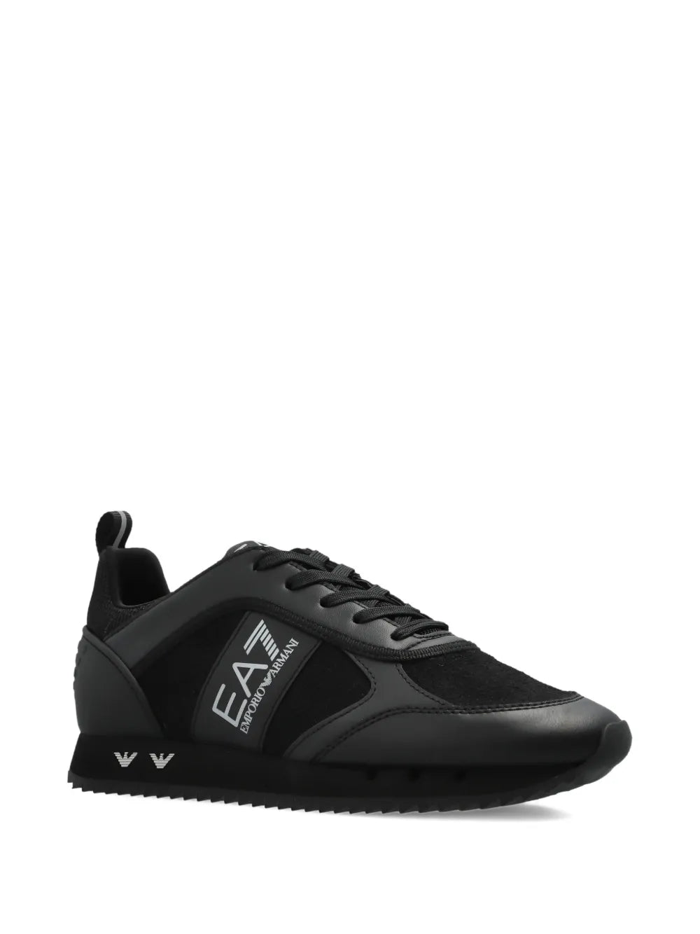 Logo-Print Lace-Up Trainers