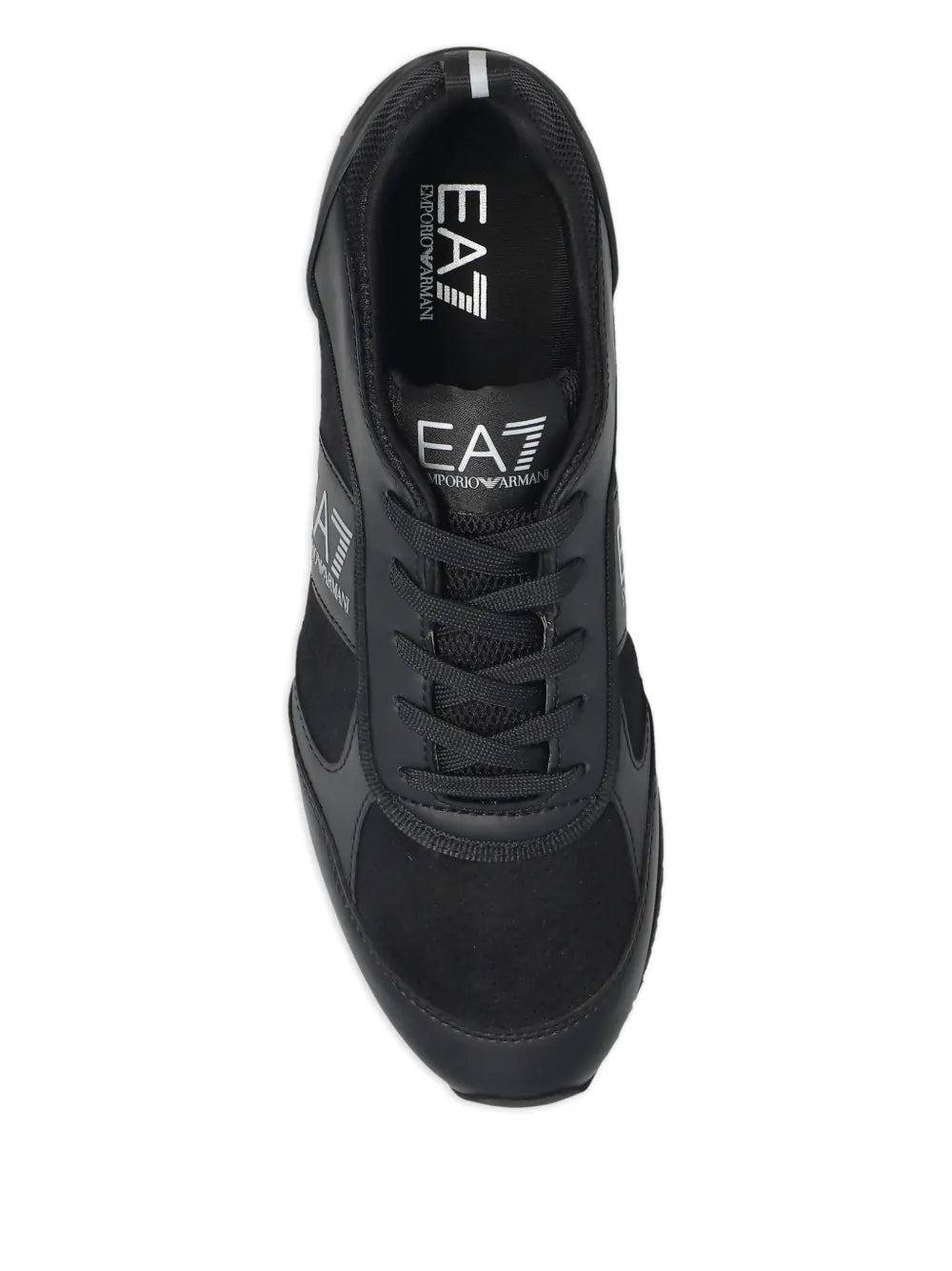 Logo-Print Lace-Up Trainers