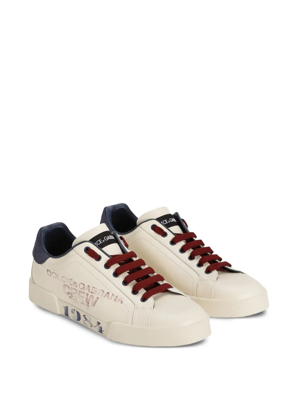 Printed-Logo Lace-Up