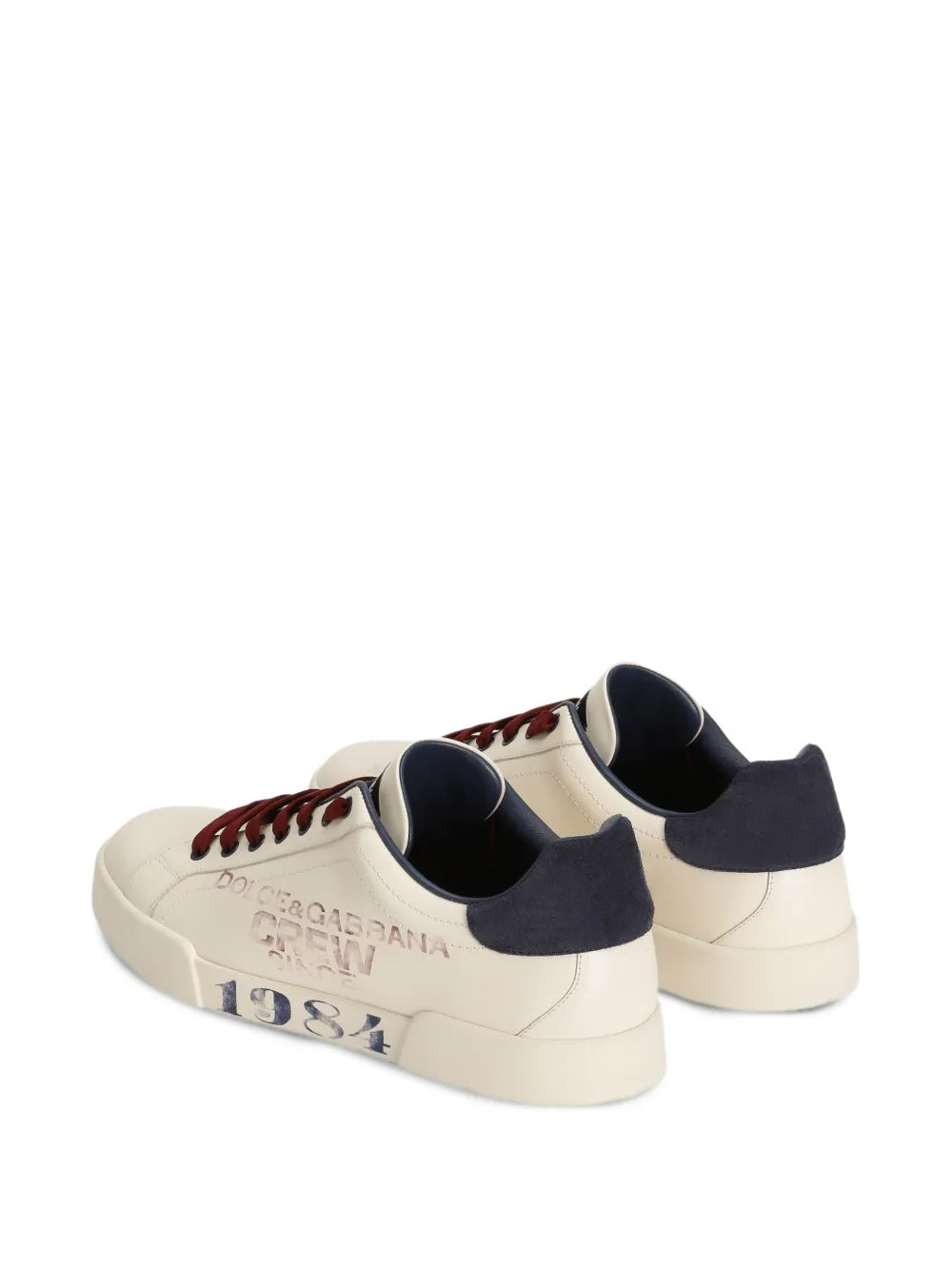 Printed-Logo Lace-Up