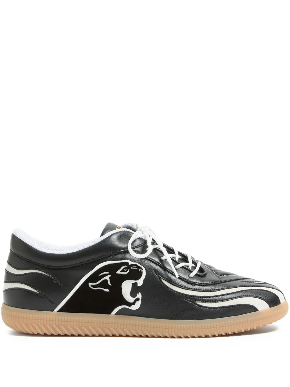 Kicky Panther-Patch Leather