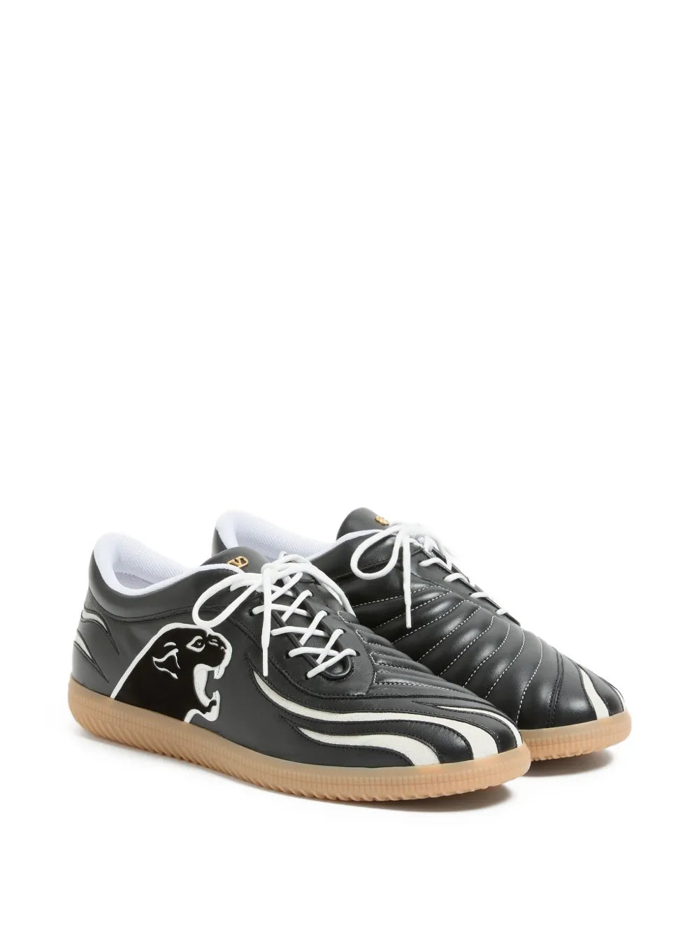 Kicky Panther-Patch Leather