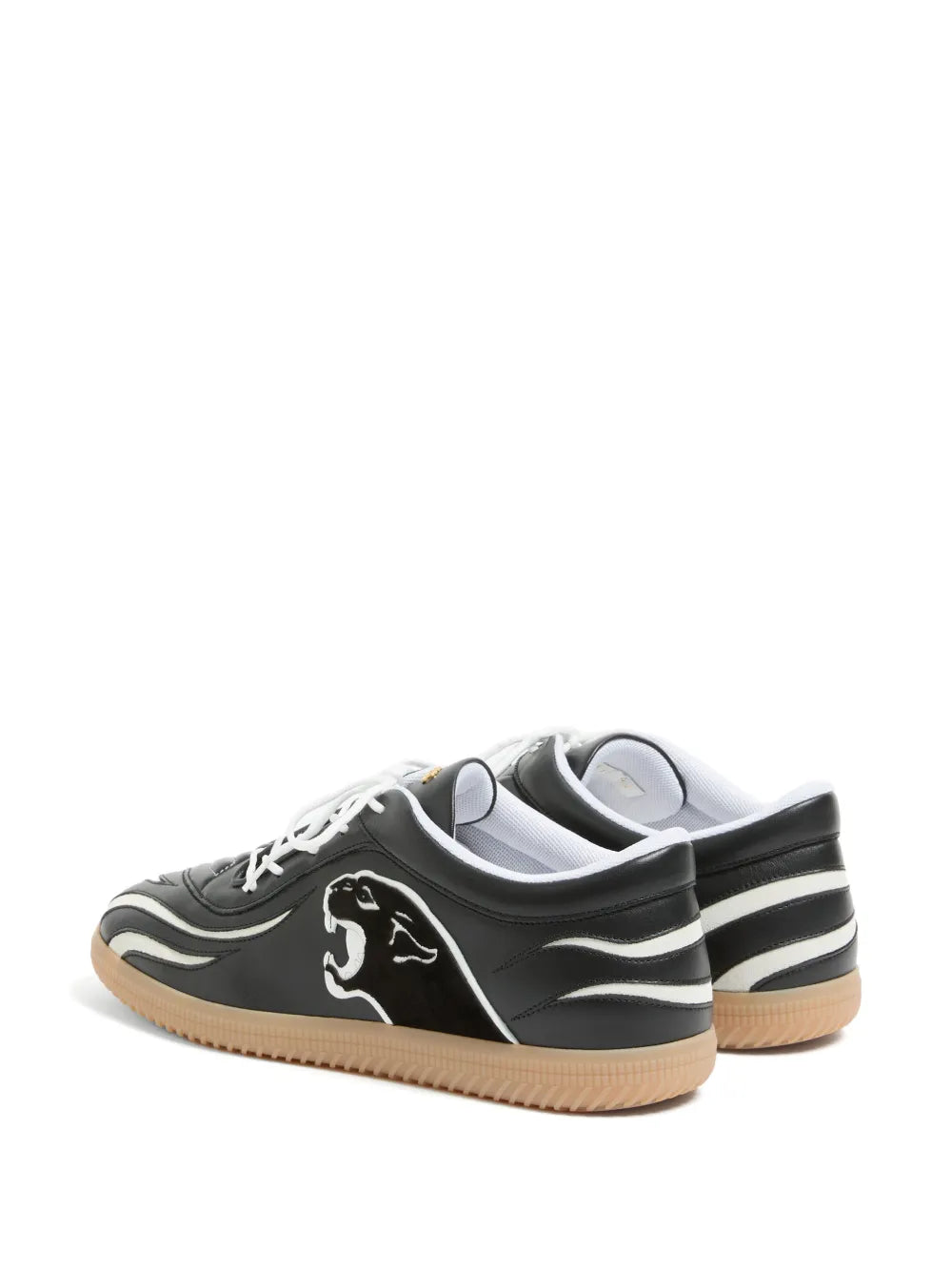 Kicky Panther-Patch Leather