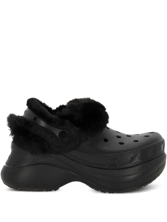 Bae Textured Lined Platform Slip-On