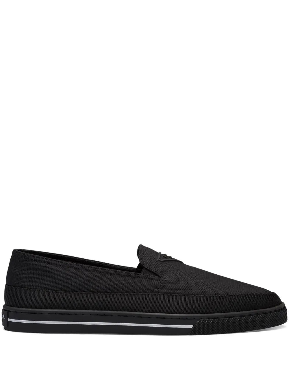 Re-Nylon Embossed Logo Slip-On Trainers