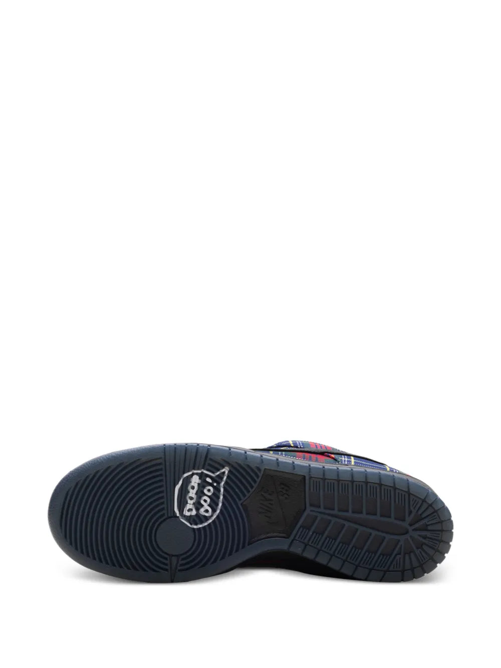 Sb Dunk Low Tartan Pompom Low-Top