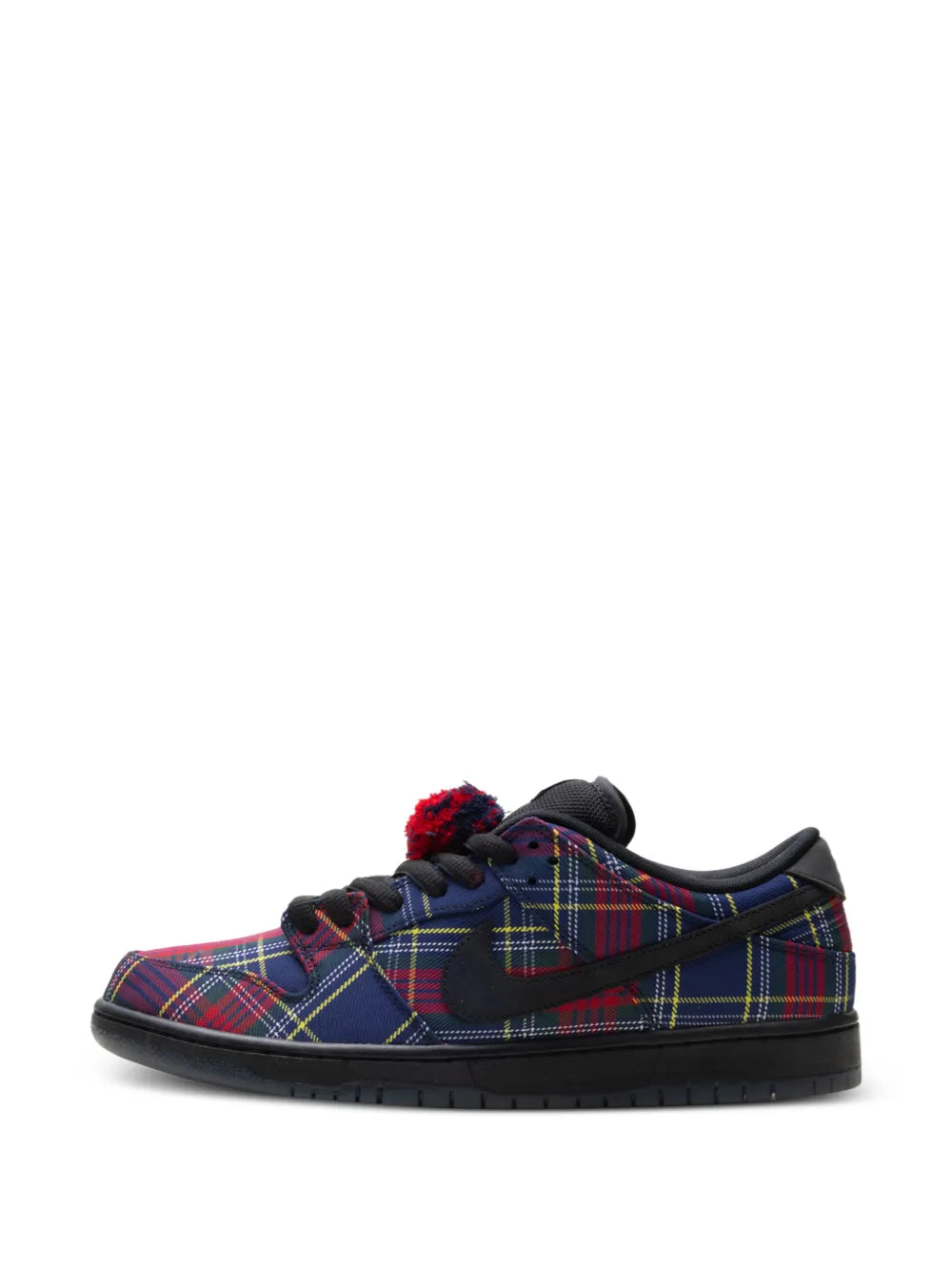 Sb Dunk Low Tartan Pompom Low-Top