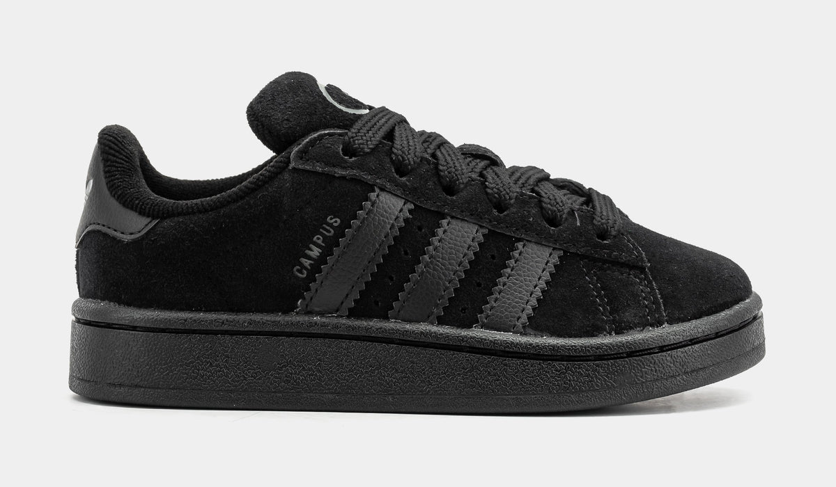 Exclusive Campus 00s Preschool Lifestyle Shoes (Core Black) — 10.5C — Front View