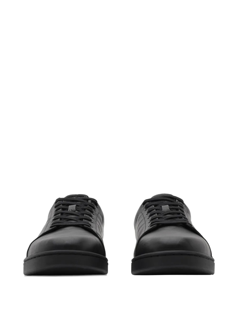 Embossed-Check Leather