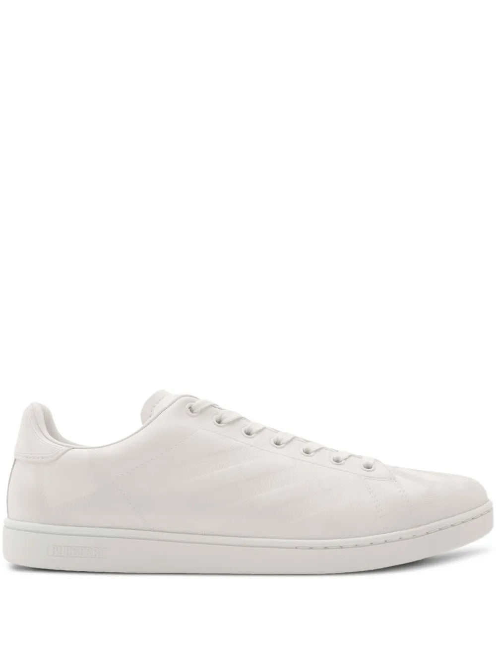 Embossed-Check Leather