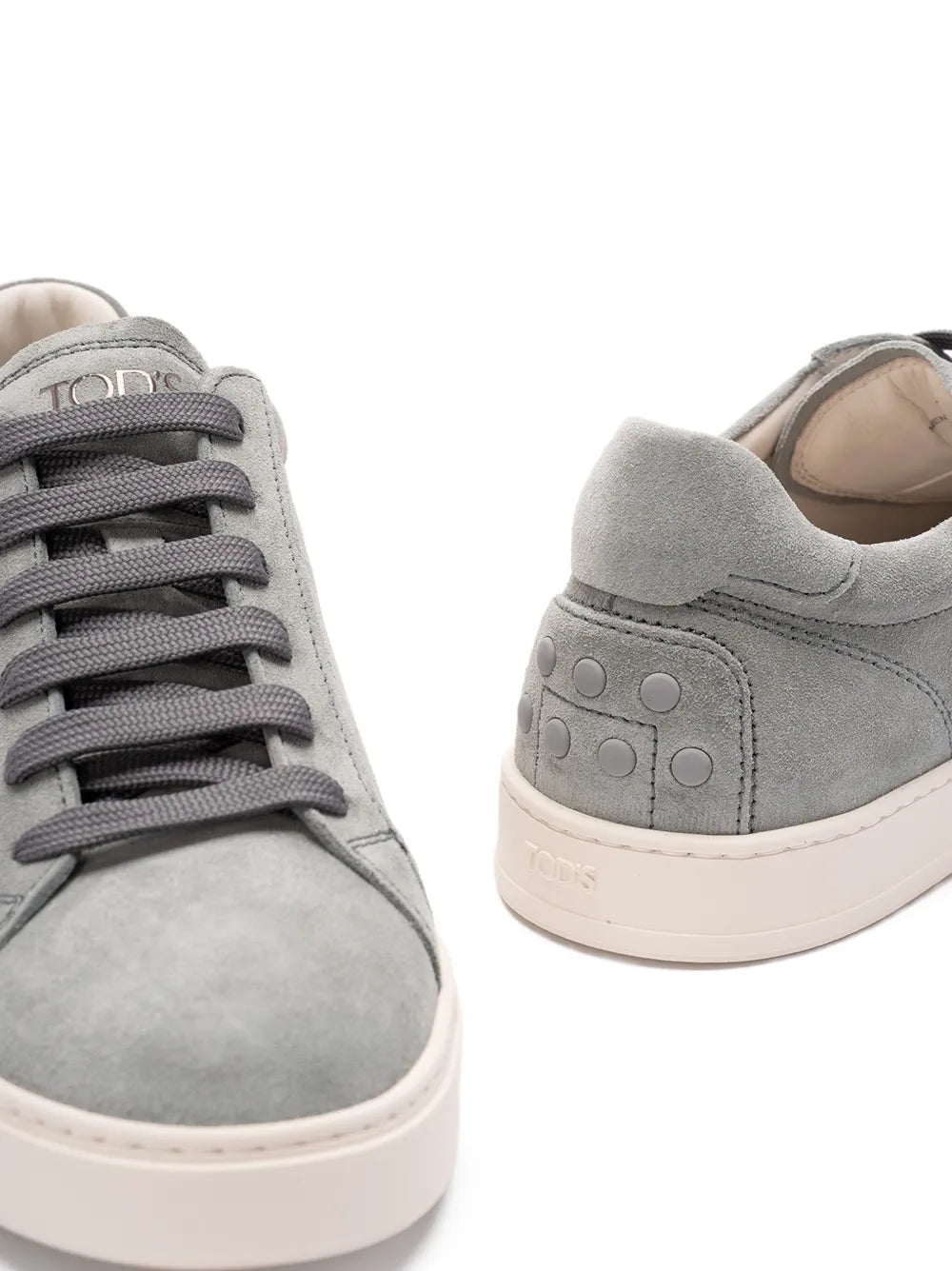 Leather Lace-Up Low-Top