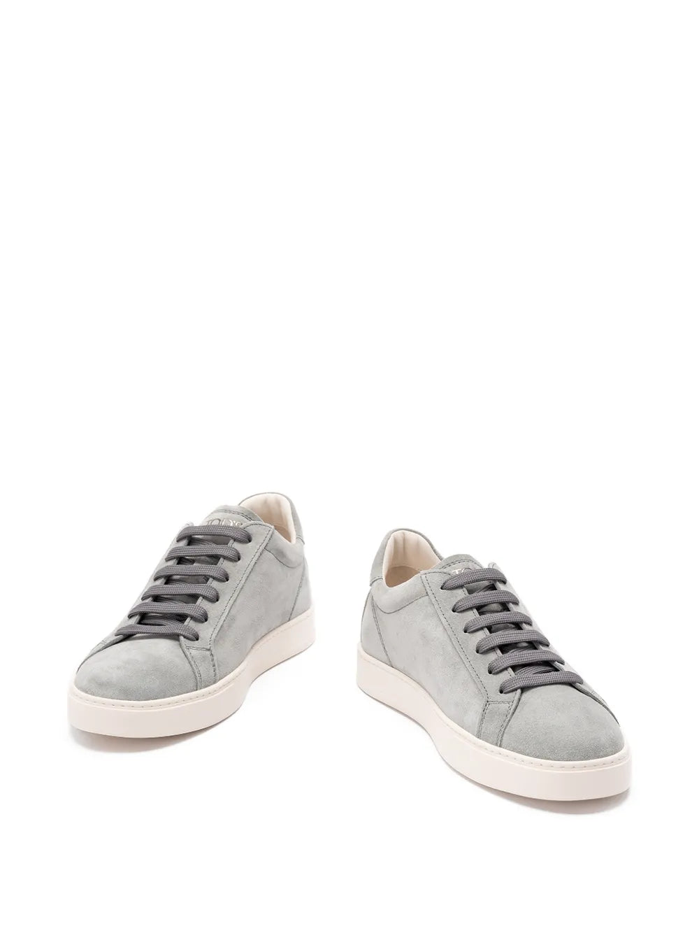 Leather Lace-Up Low-Top