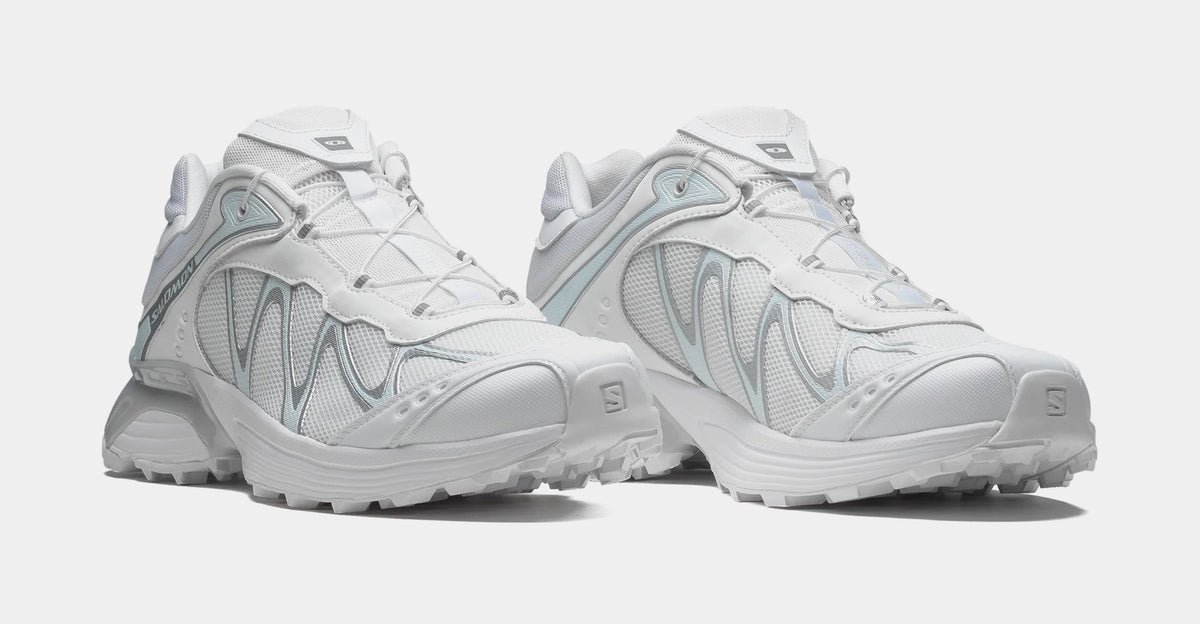 Exclusive XT Whisper Mens Running Shoes (White/Lunar Rock/Footwear Silver) — 4 — Back View